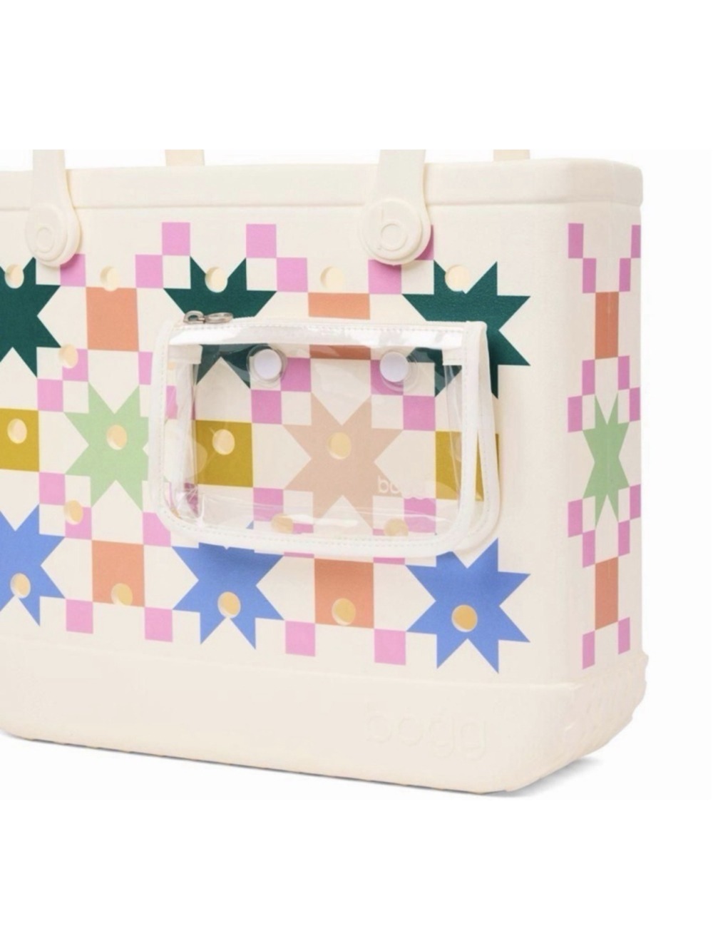 Bogg Bag Baby Tote Bag - Happy Camper Quilt Multi - Picture 5 of 5